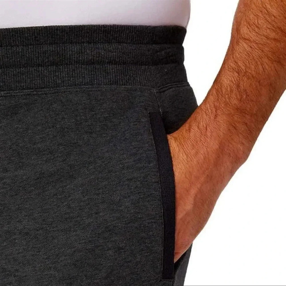 32 Degrees Men’s French Terry Jogger Black Medium - Picture 3 of 5